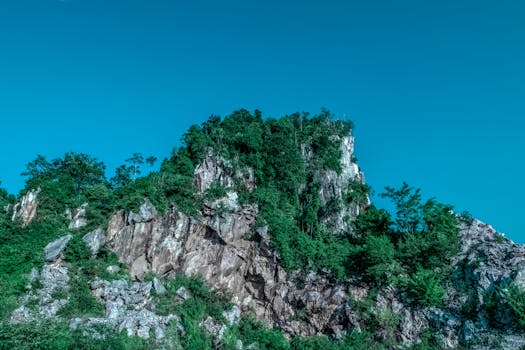 HD wallpaper of landscape, nature, sky, mountain