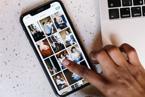 iphone, アプリ, アフリカ系アメリカ人の無料の写真素材