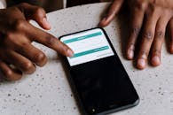 Person Using a Smartphone