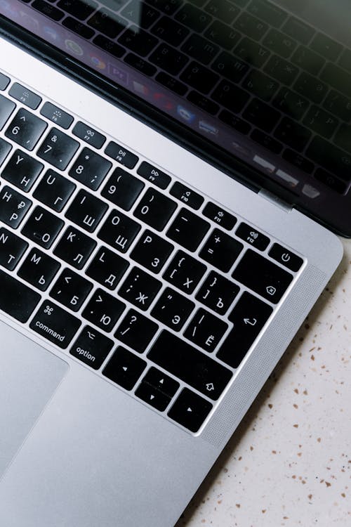 Black and Silver Laptop Computer