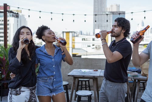 People Drinking Beer