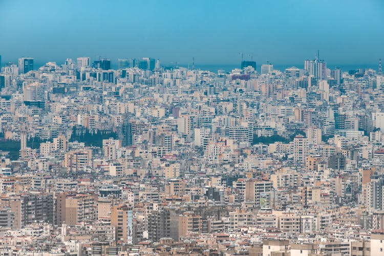 Aerial View Of Beirut