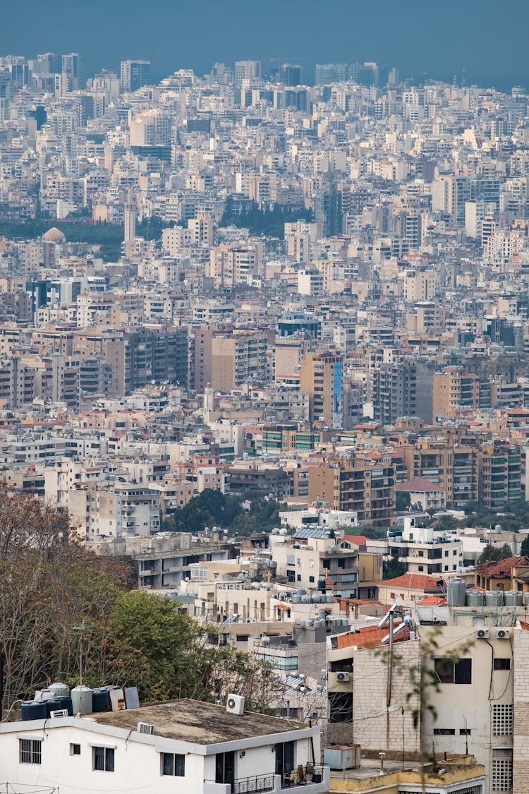 Cityscape Of Beirut