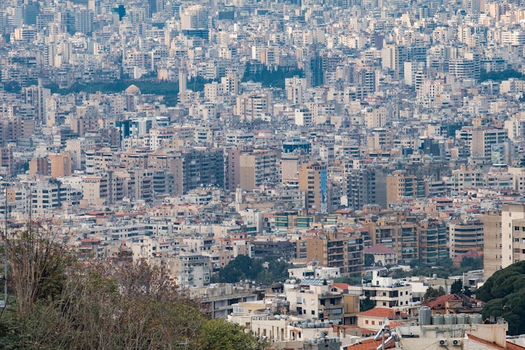 Cityscape Of Beirut