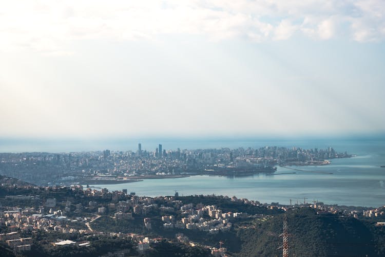 Cityscape Of Beirut