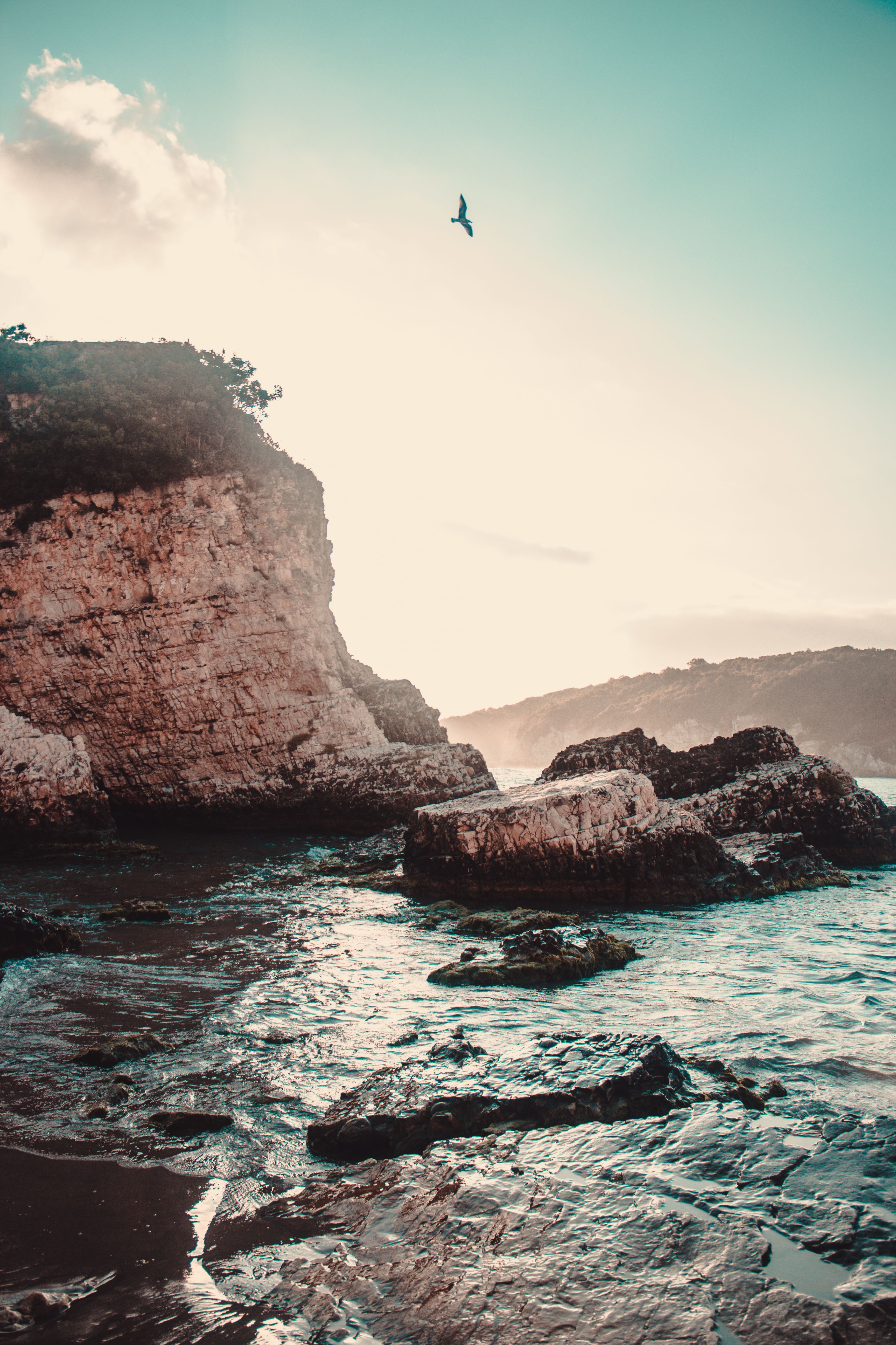Rock Formations on the Beach · Free Stock Photo