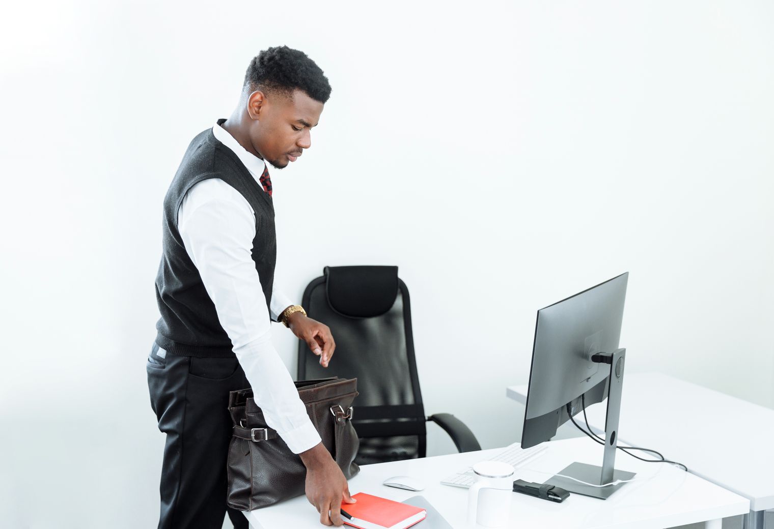 Soho — office relocation team moving desks and equipment