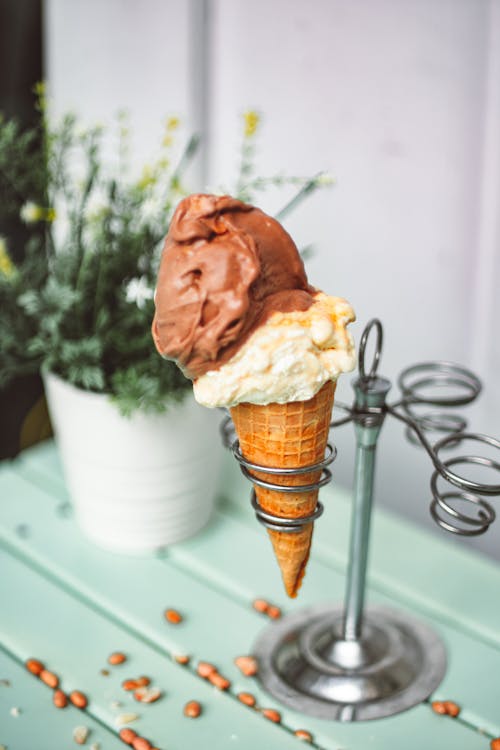 冰淇淋, 冰淇淋甜筒, 冷 的 免费素材图片