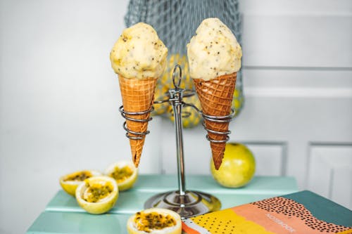Passionfruit Ice Creams