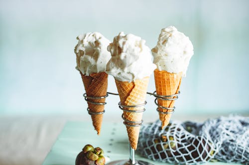 冰淇淋, 冰淇淋甜筒, 放縱 的 免费素材图片