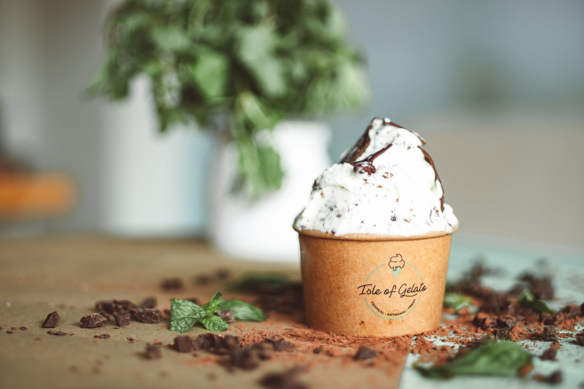 Close up of Ice Cream