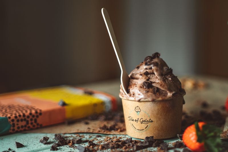 Custom logo ice cream packaging
