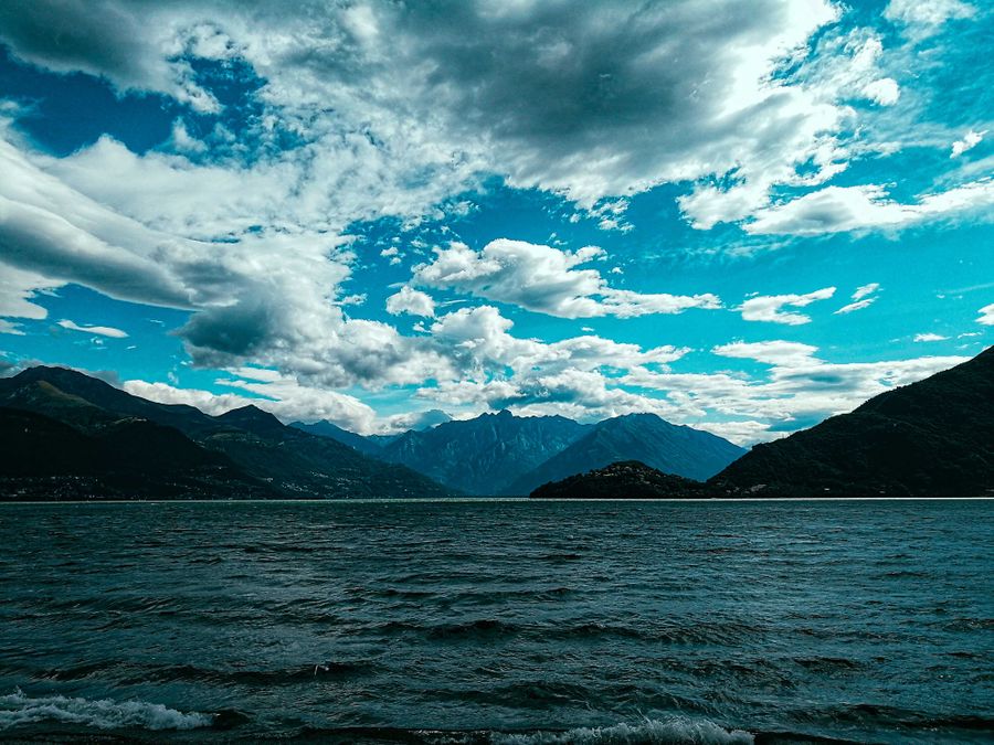Mountains by the sea