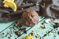 A Scoop Of Chocolate Gelato