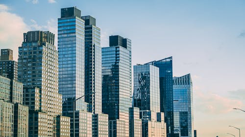Free Tall Buildings in the City Stock Photo