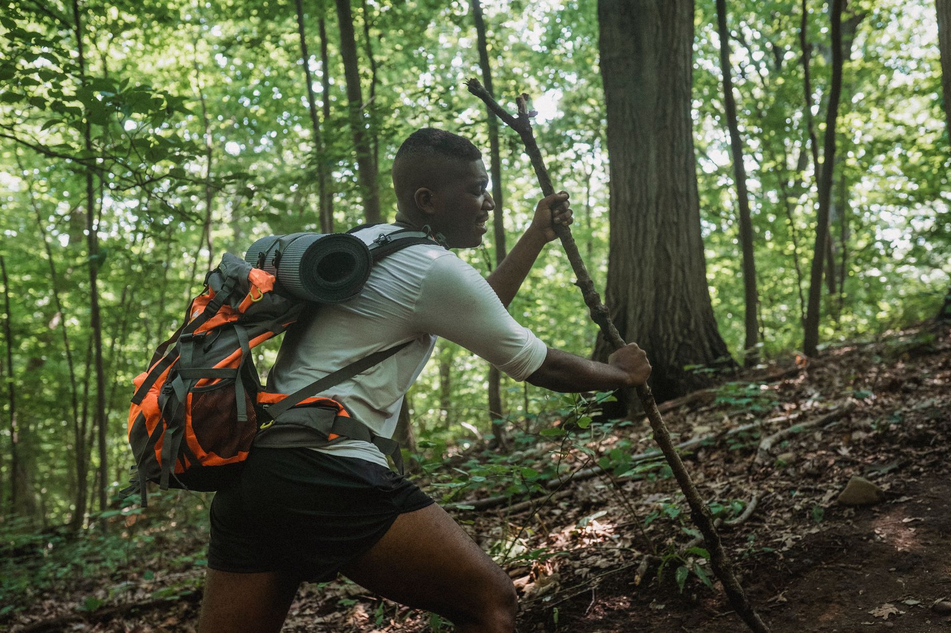 thru hiker backpack trail
