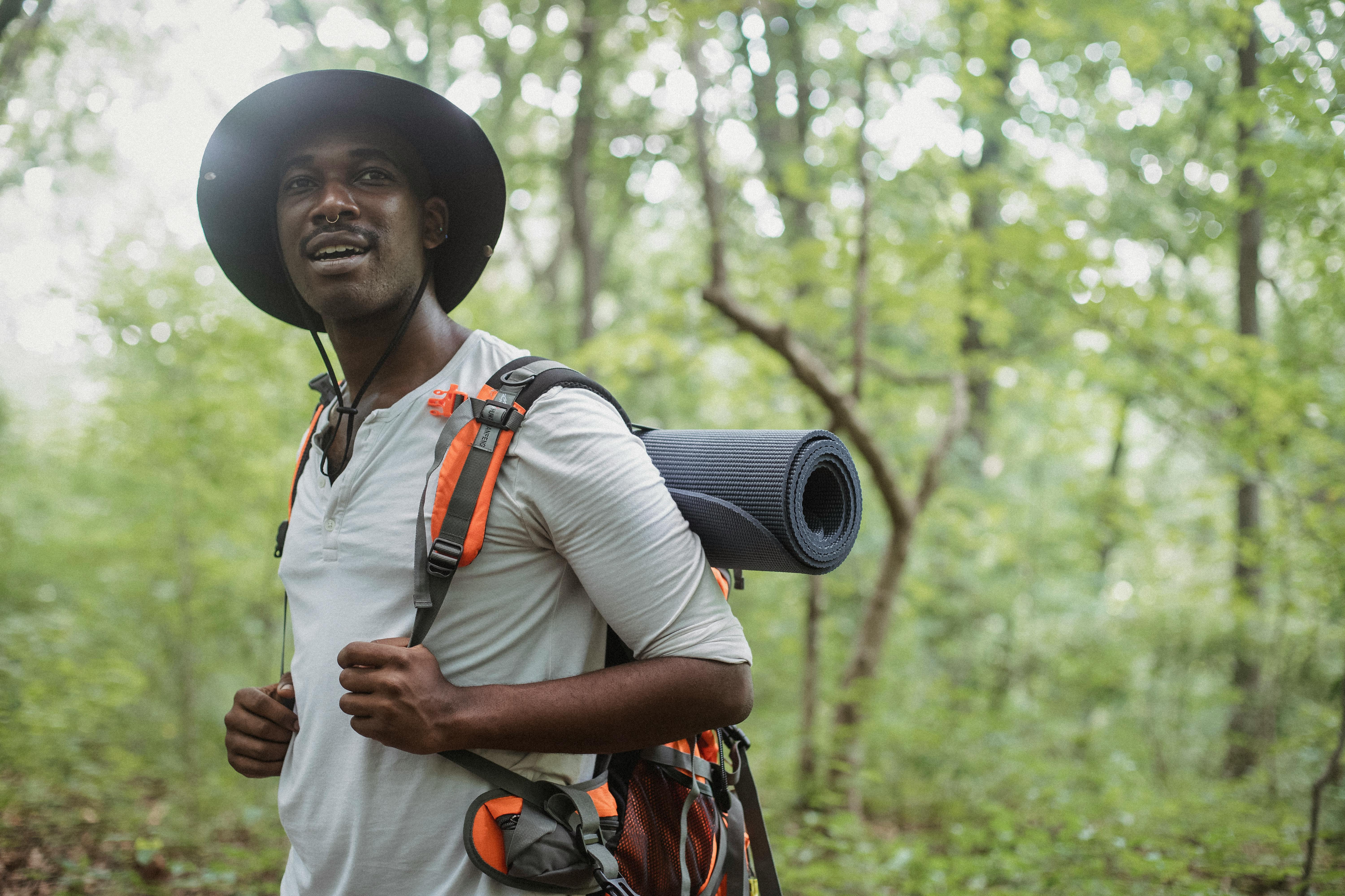 Luxon Travel Backpack in use during an outdoor adventure