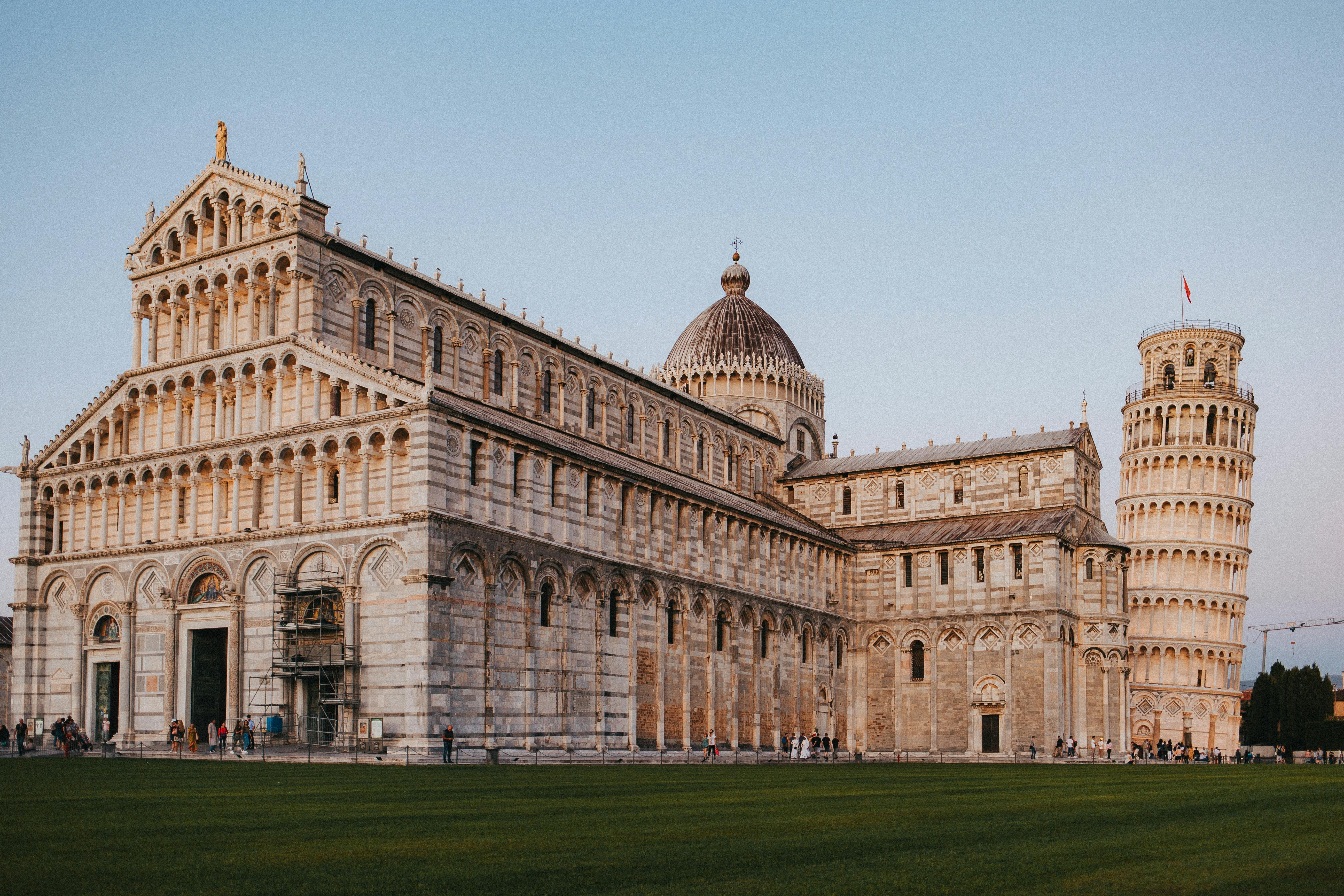 university of pisa under the clear blue sky