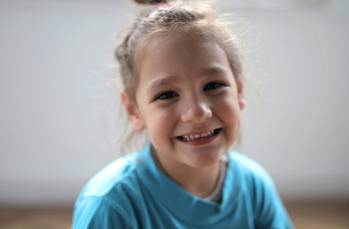 Portrait of Smiling Girl