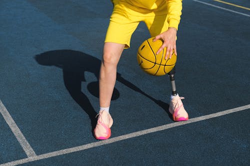 Ingyenes stockfotó kosárlabda, protetikai láb, Sport témában