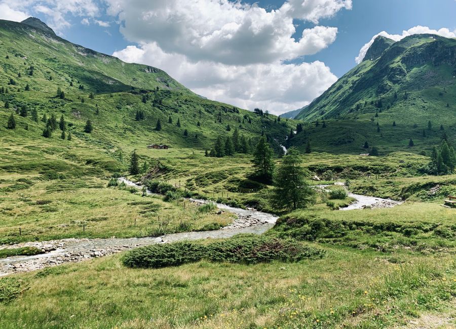 Explore the serene and picturesque mountain landscape of Bad Gastein, Austria