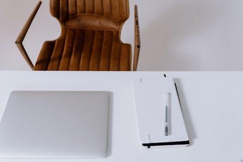 White and Brown Wooden Chair