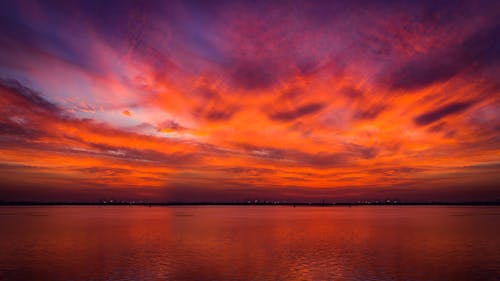 Fotos de stock gratuitas de agua, anochecer, atardecer