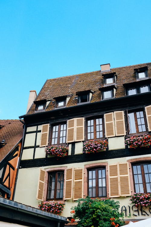 Exterior of residential house on street