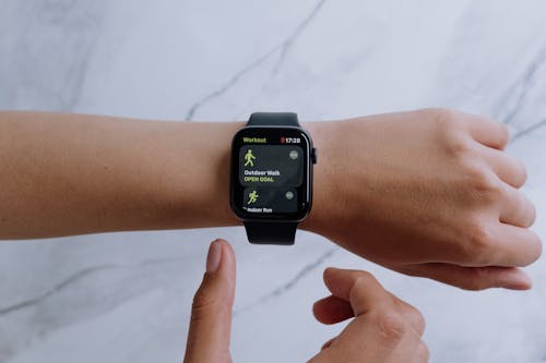 Kostenloses Stock Foto zu apple watch, bildschirm, digital