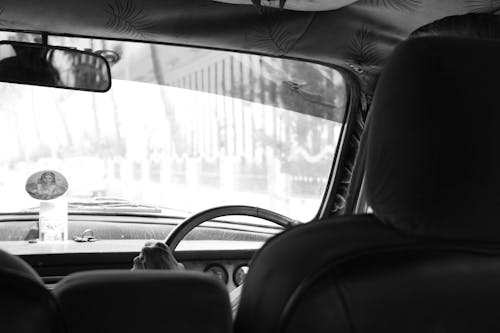 Interior of a Vintage Car