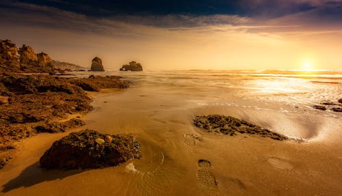 Ücretsiz deniz, deniz kıyısı, doğa içeren Ücretsiz stok fotoğraf Stok Fotoğraflar