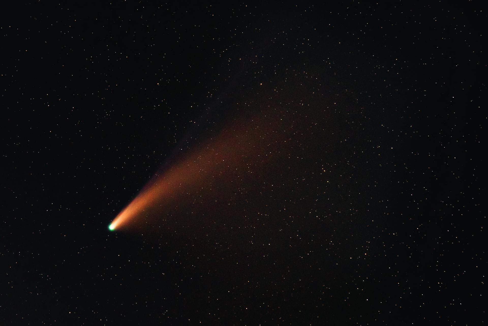 Comet in Space