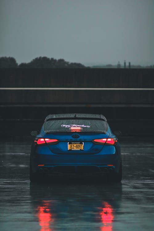 Car in Rain