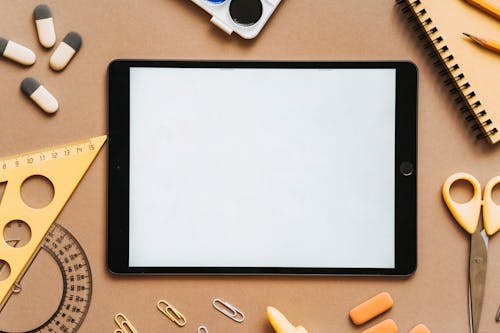 無料 iPad, スパイラルノート, タブレットの無料の写真素材 写真素材