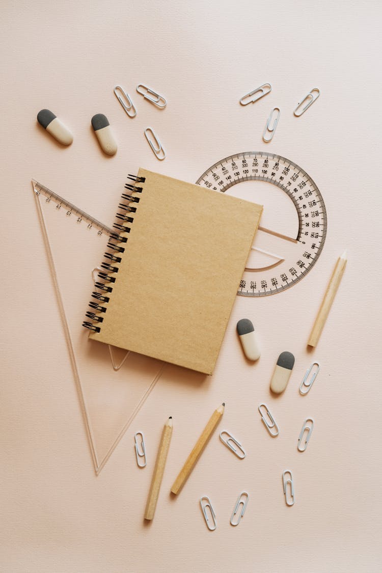 School Utensils Flatlay