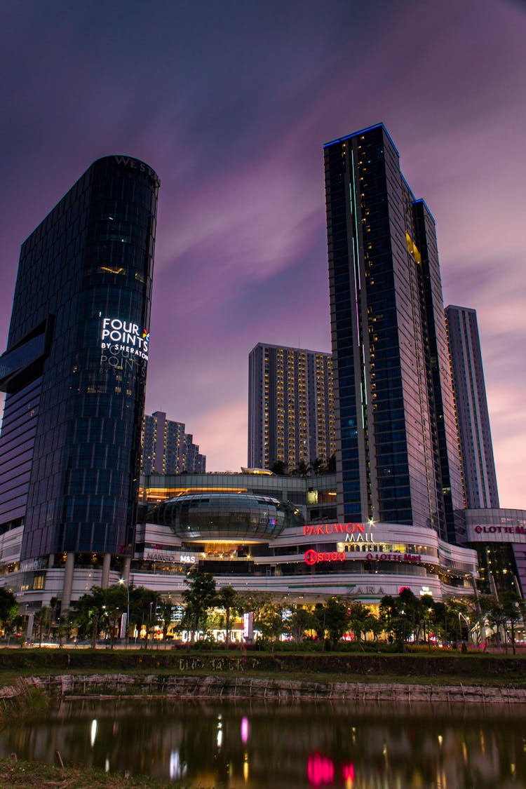 Skyscrapers In East Java Indonesia