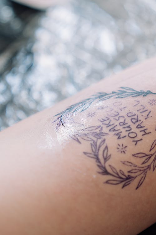Close-up of a Tattoo
