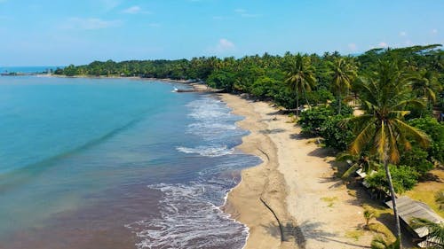 Gratis stockfoto met dronefoto, eiland, golven