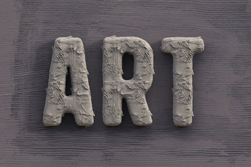 Free stock photo of 3d, 3d typography, abstract