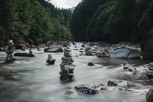 Gratis lagerfoto af å, balance, betagende