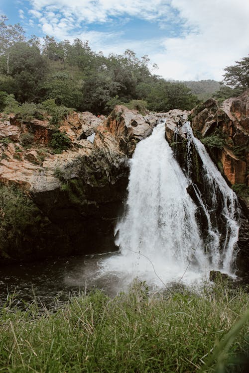 Immagine gratuita di ambiente, cascata, che scorre
