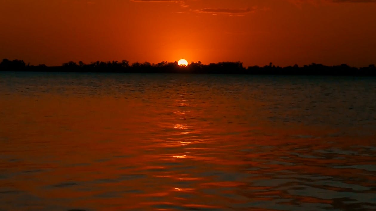 Body of Water during Sunset