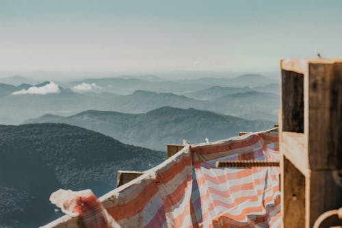 Free Photo of Mountains from a View Deck Stock Photo
