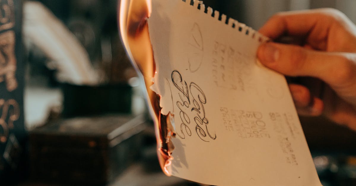 How to draw a flame