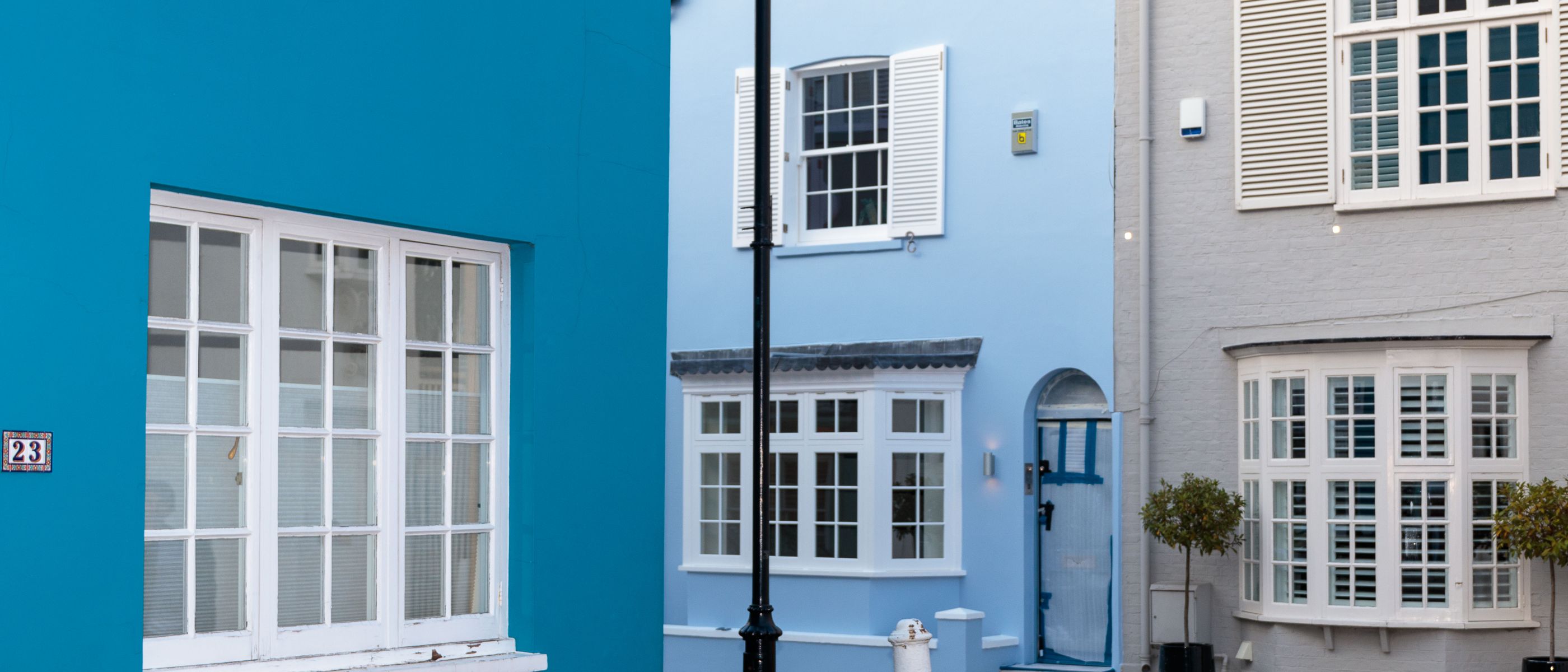 Exterior Painting in Chingford — clean edges cut in around trim and sockets