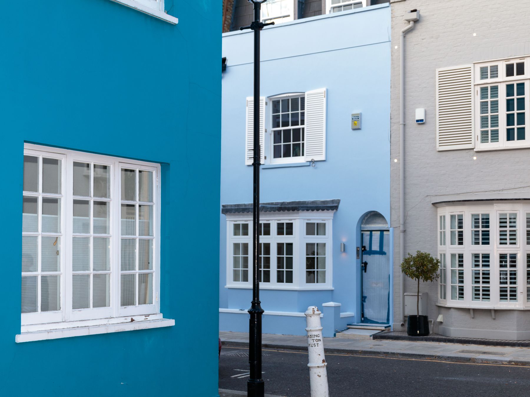 Exterior Painting in Brent Park — clean edges cut in around trim and sockets