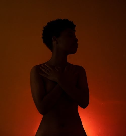 Kostenloses Stock Foto zu abdeckung, afro-haar, brust