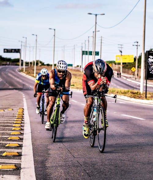 Cyclists on the Road