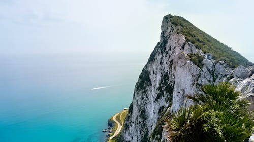 Бесплатное стоковое фото с Аэрофотосъемка, гибралтар, море