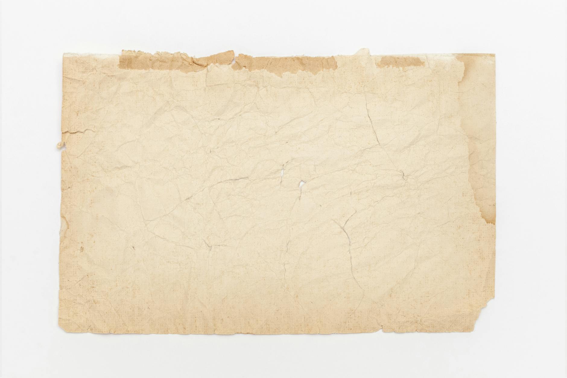 Brown Crumpled Paper